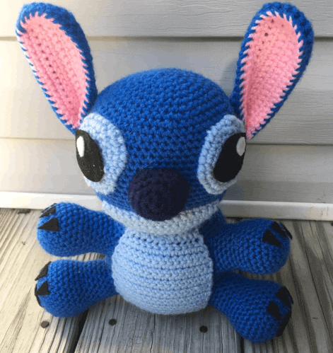 Stitch from Lilo and Stitch Amigurumi Doll